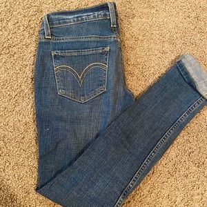 Levi Skinny Jeans Style #524 Too Super Low